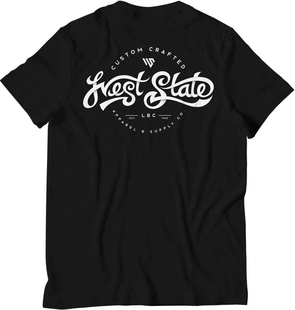 Weststate Script T - Black